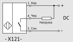 Датчик бесконтактный индуктивный ВБИ-М30-76С-1121-С 