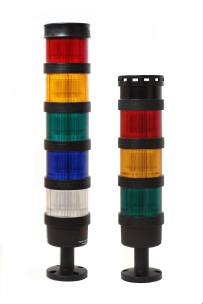 Светодиодные колонны и маячки серии TL70 d70мм (1-5 цветов) 220VAC, 24VDC