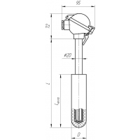 Датчик температуры ТХА-К/ТНН.231 Термопара