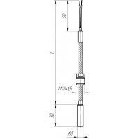 Датчик температуры ТХА-К/ТХК-К/ТЖК.303 Термопара кабельная 