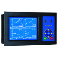Термодат-19Е4, 4-канальный программный ПИД-регулятор с графич. дисплеем 6'', самописец