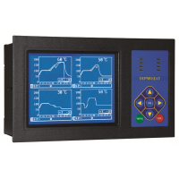 Термодат-19К4, 4-канальный ПИД-регулятор с графич. дисплеем 6'', самописец